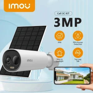 Camera Imou Cell 3C Kit Solaire+Batterie 2K Wifi