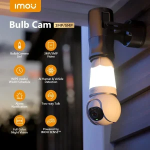 Camera Imou Bulb Cam 3MP (caméra prise ampoule E27)